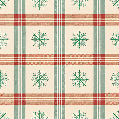 Buffalo Plaid Christmas Fat Quarter Bundle