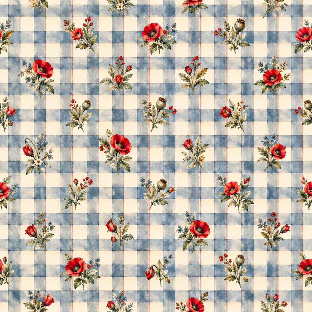 Vintage Garden Letters Fat Quarter Bundle