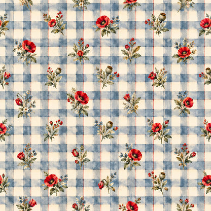 Vintage Garden Letters Fat Quarter Bundle