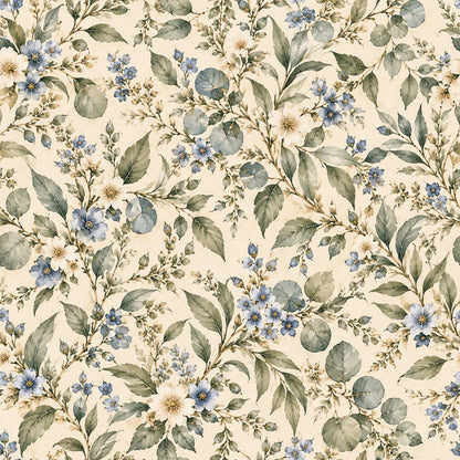 French Blue Garden Fat Quarter Bundle