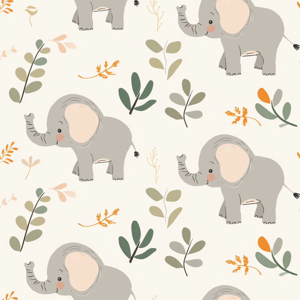 Baby Safari Animals Fat Quarter Bundle