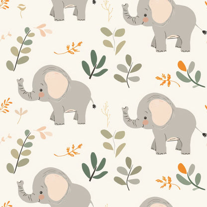 Baby Safari Animals Fat Quarter Bundle