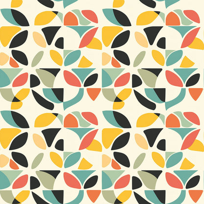 Modern Retro Geometric Fat Quarter Bundle