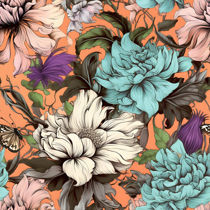 Tropical Art Florals Fat Quarter Bundle