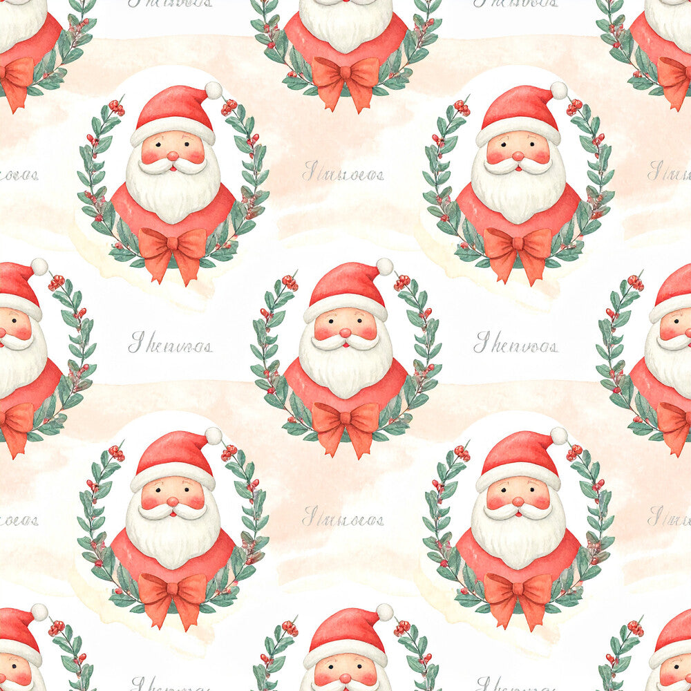 Preppy Christmas Classic Santa Fat Quarter Bundle