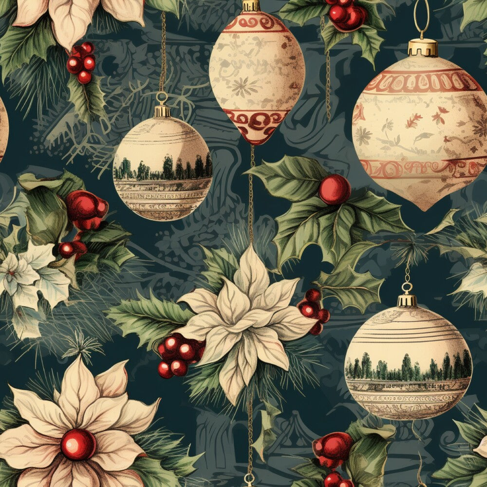 Vintage Christmas Fat Quarter Bundle