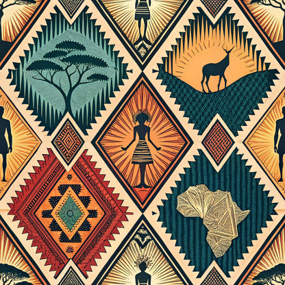 African Tribal Fat Quarter Bundle