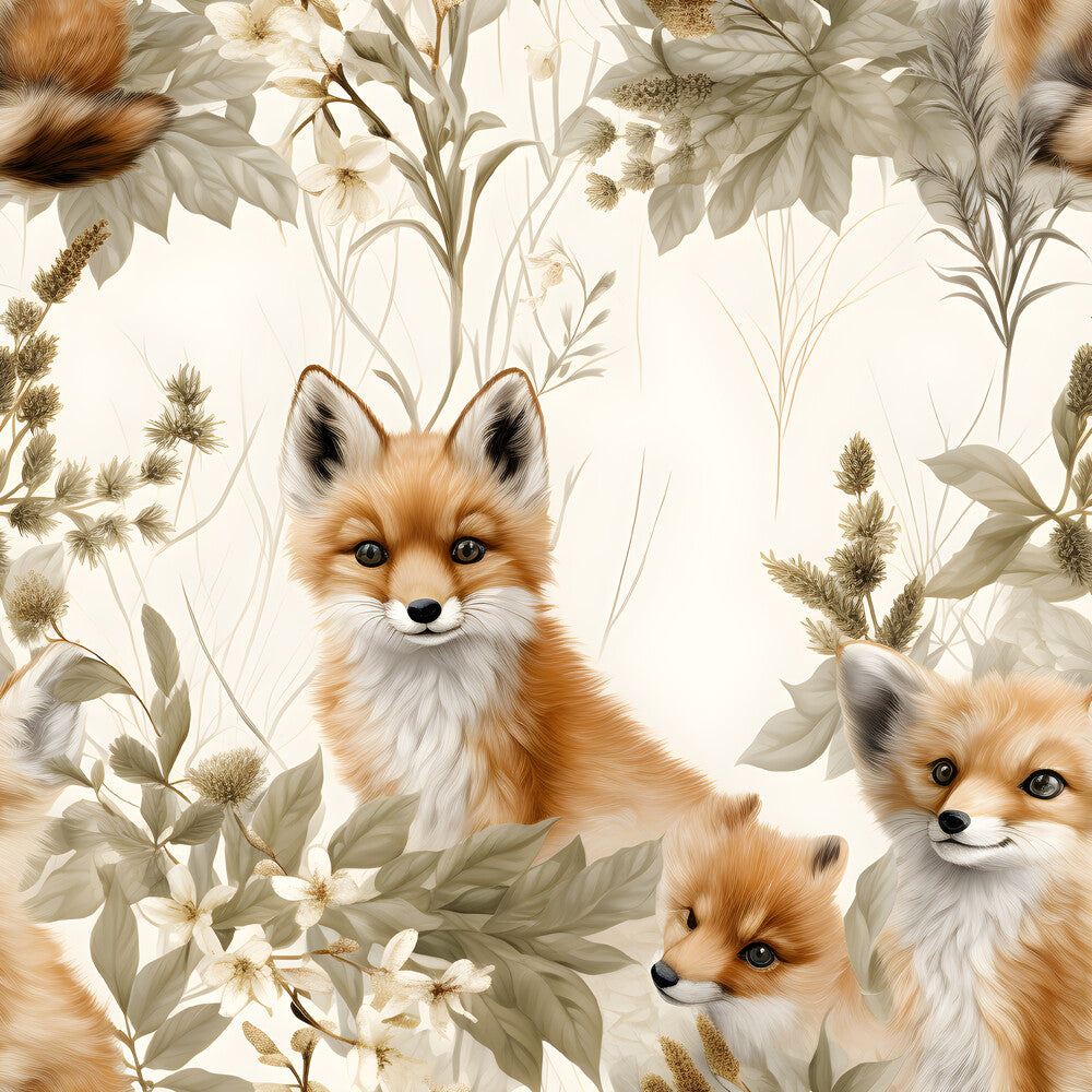 Baby Foxes Fat Quarter Bundle