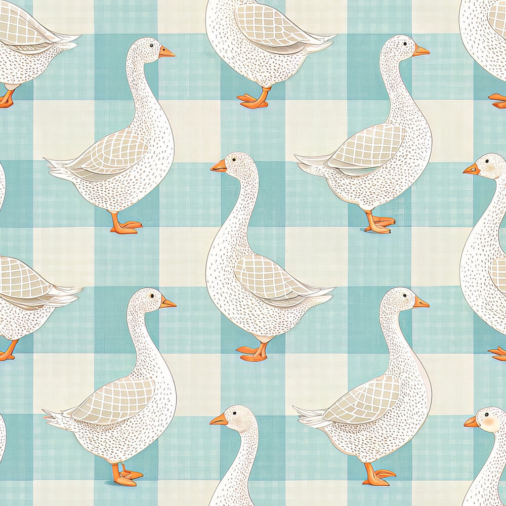 Goose Gingham Fat Quarter Bundle
