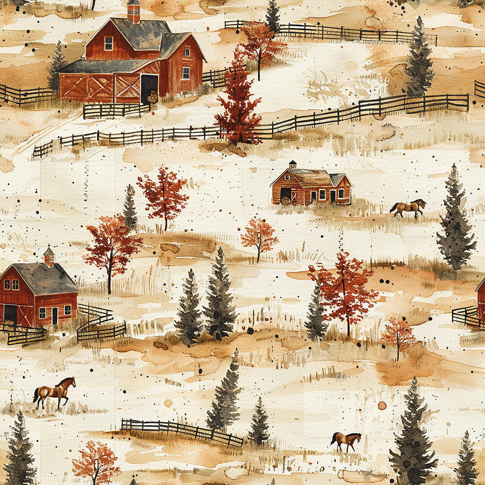 Horse Ranch Fat Quarter Bundle