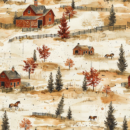 Horse Ranch Fat Quarter Bundle