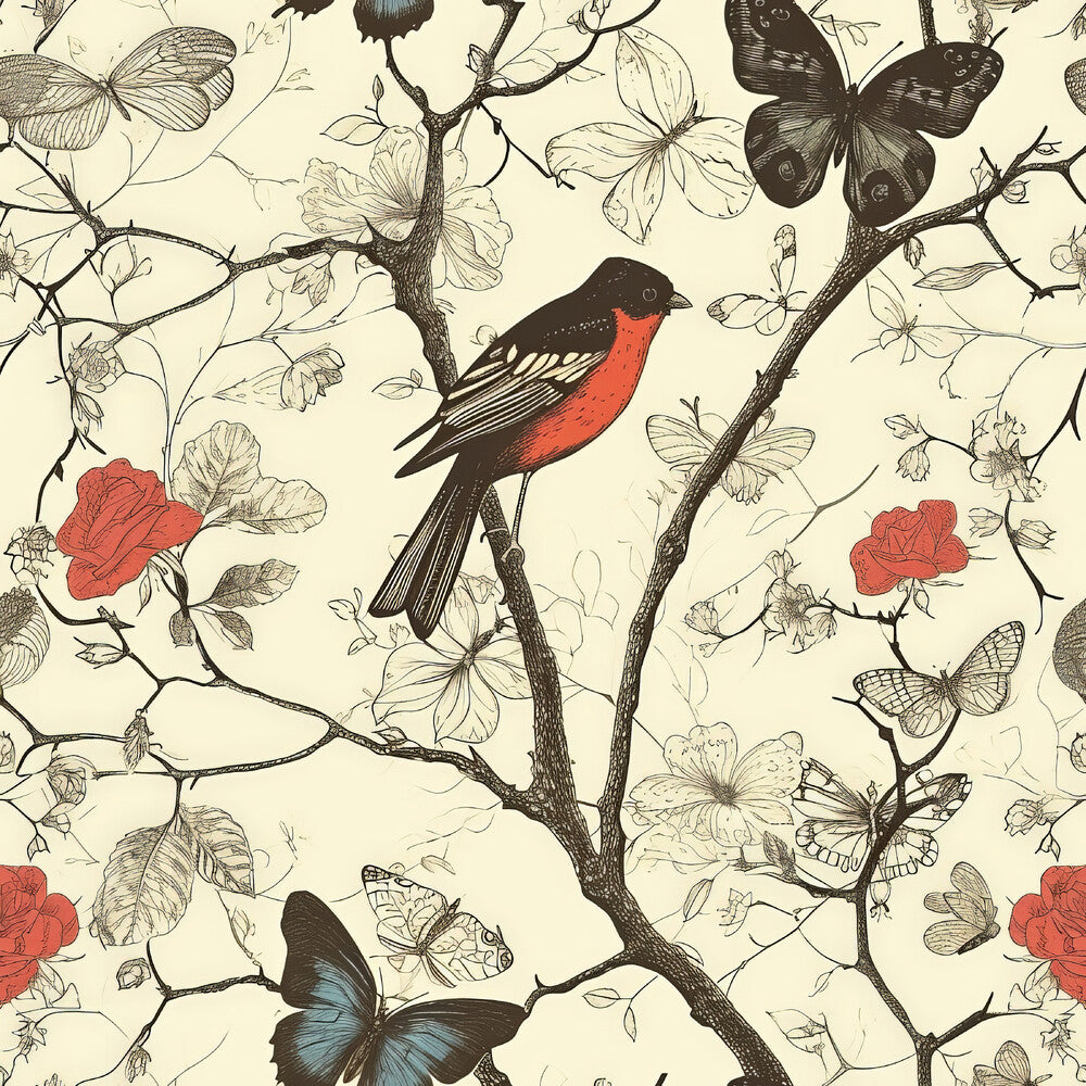 Birds on Branches Fat Quarter Bundle