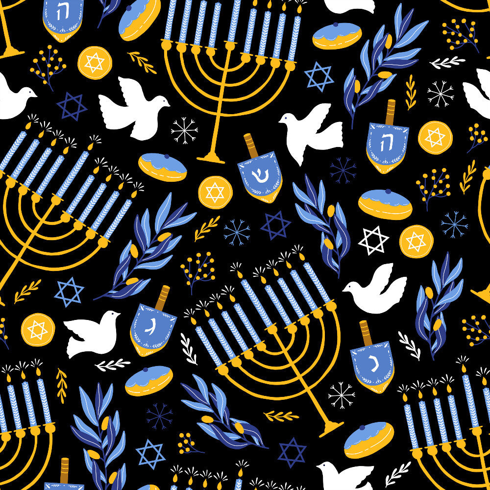 Happy Festival of Lights Fat Quarter Bundle