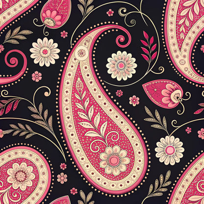 Vibrant Paisley And Florals Fat Quarter Bundle