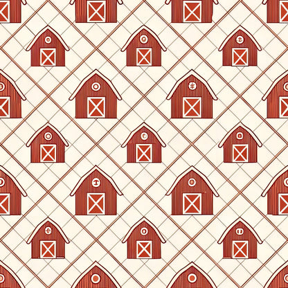 Red Farmhouse Fat Quarter Bundle