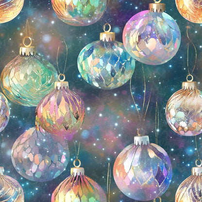 Celestial Christmas Ornaments Fat Quarter Bundle