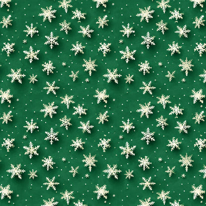 Vintage Emerald Christmas Fat Quarter Bundle