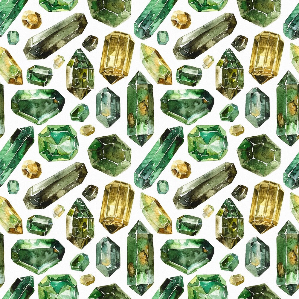 Emerald Gemstones Fat Quarter Bundle