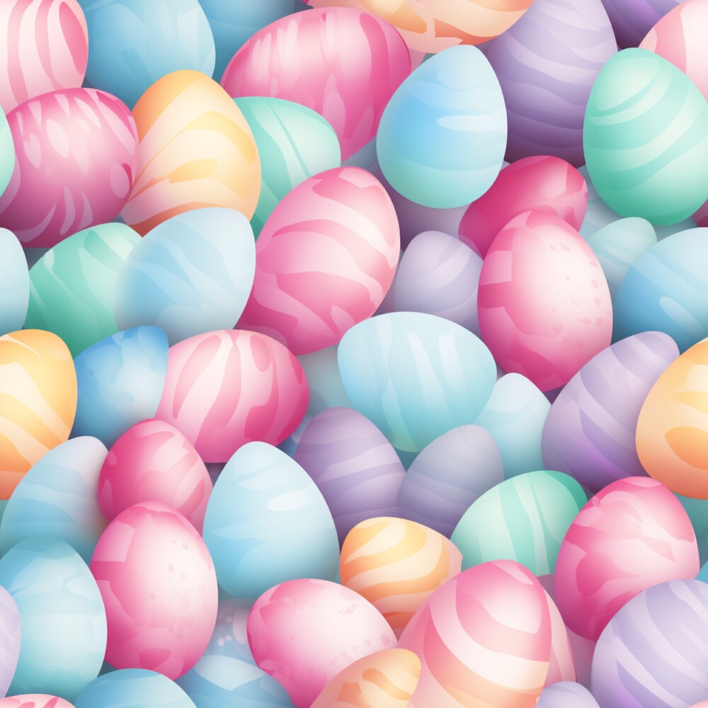 Easter Eggs Fat Quarter Bundle