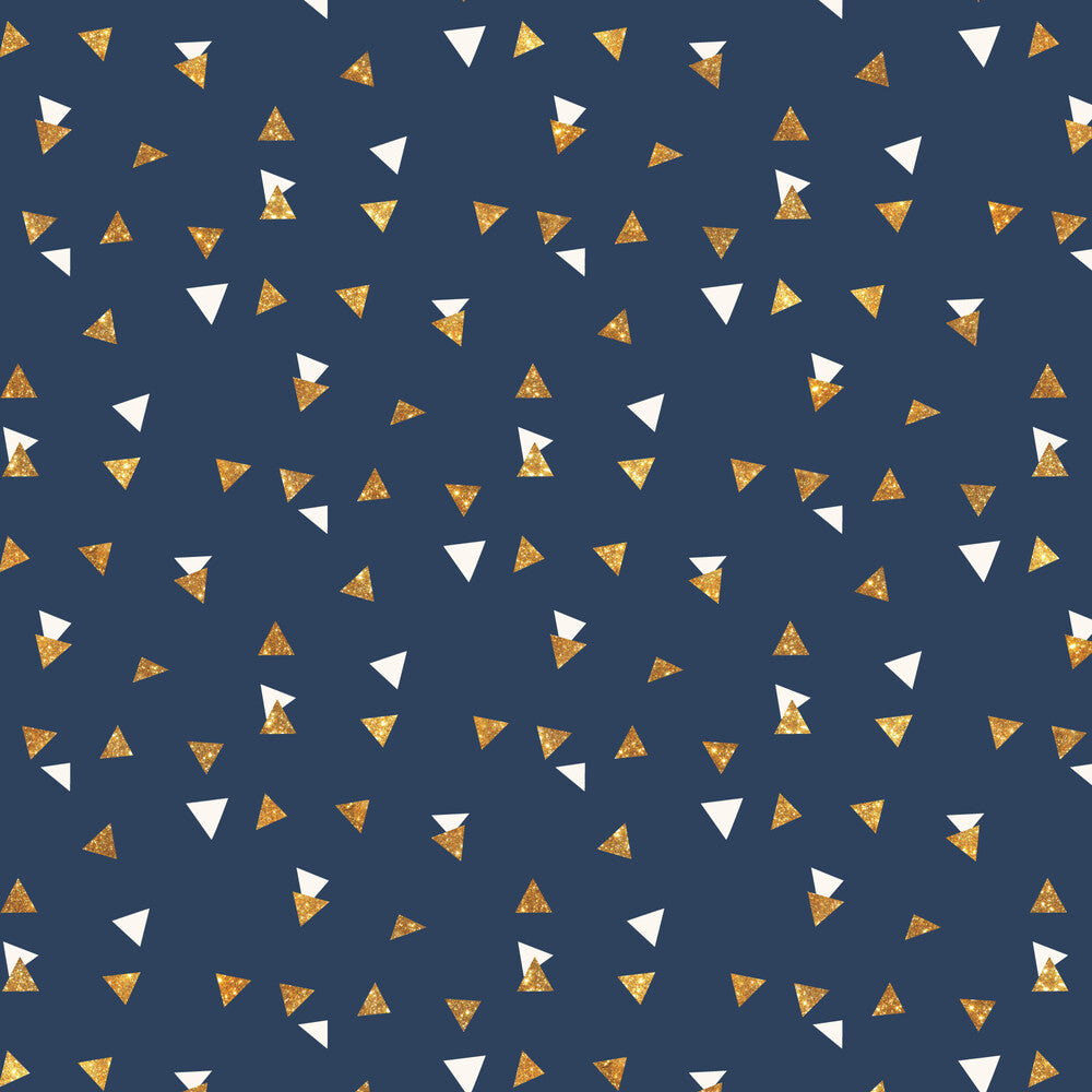 Navy and Gold Celebration Fat Quarter Bundle