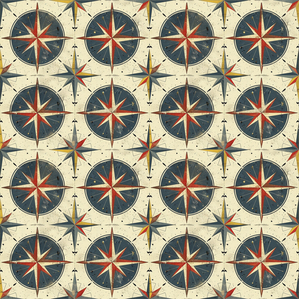Classic Compass Rose Fat Quarter Bundle