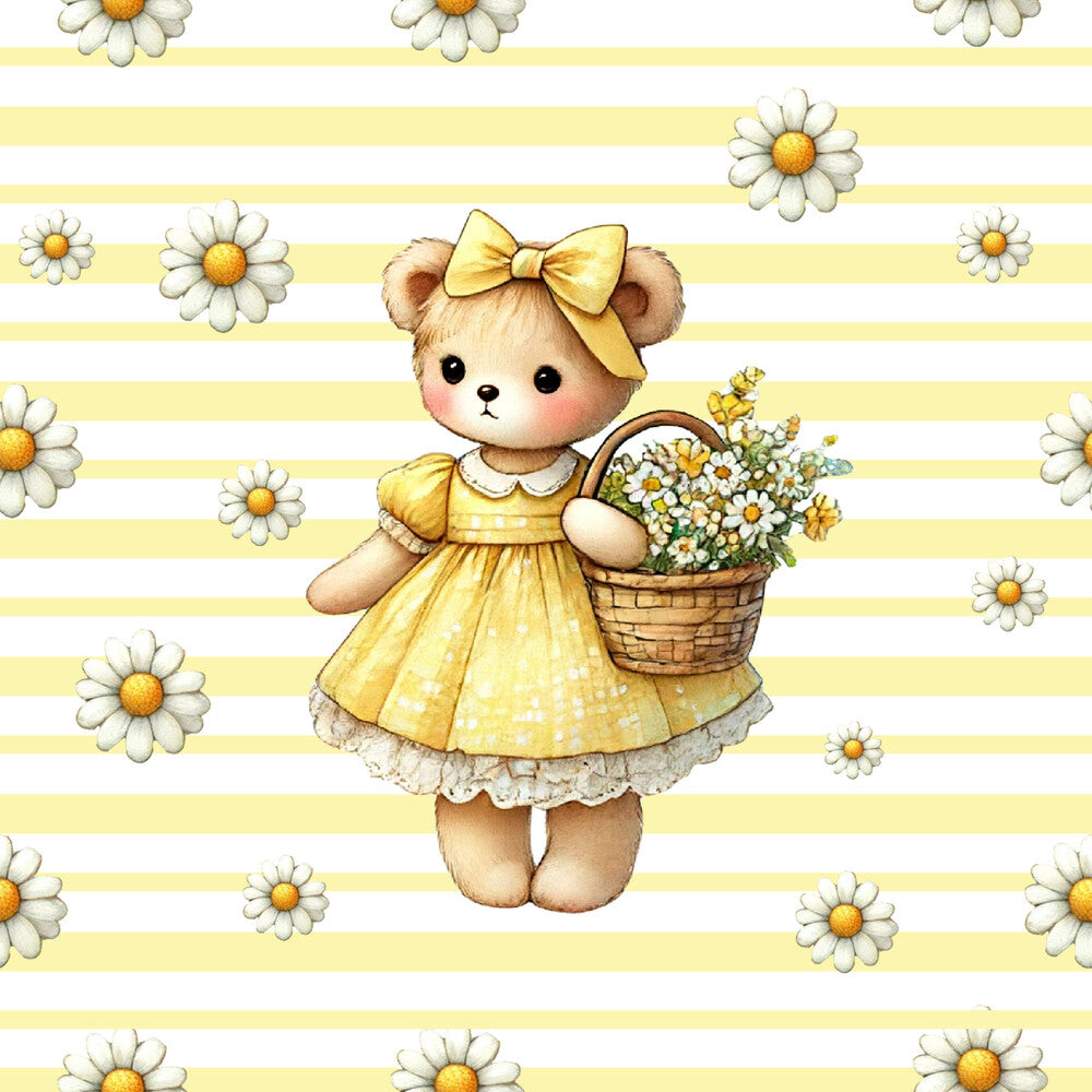 Daisy Teddy Bears Fat Quarter Bundle