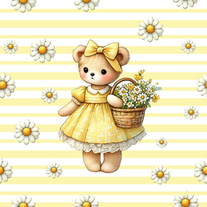 Daisy Teddy Bears Fat Quarter Bundle