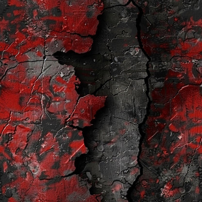 Red and Black Grunge Fat Quarter Bundle