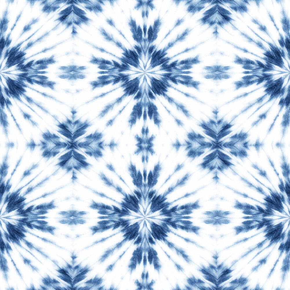 Indigo Shibori Tie Dye Fat Quarter Bundle