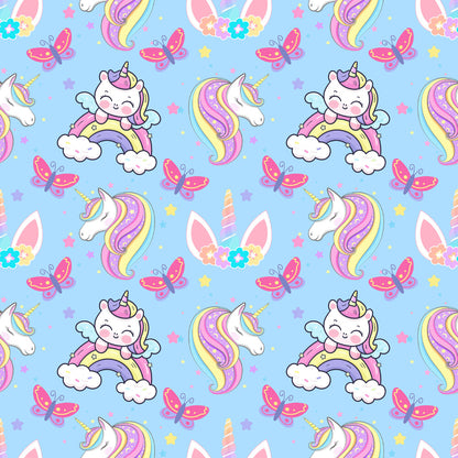 Cartoon Unicorns Fat Quarter Bundle