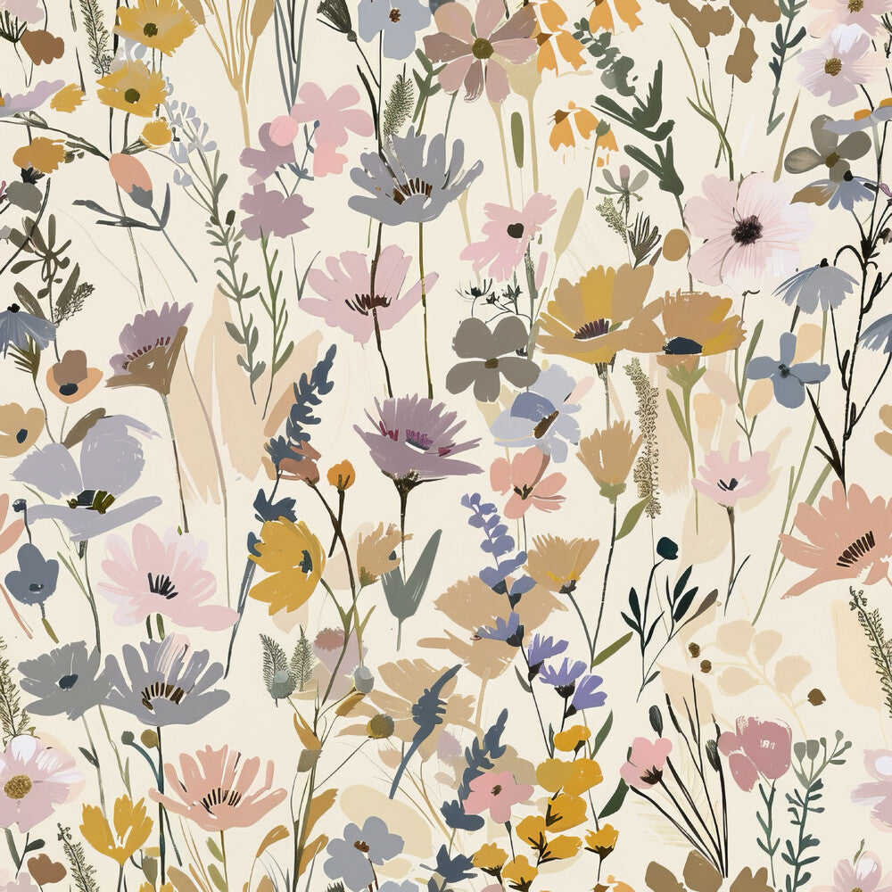 Abstract Meadow Flowers Fat Quarter Bundle