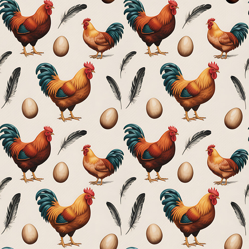 Chicken and Eggs Fat Quarter Bundle