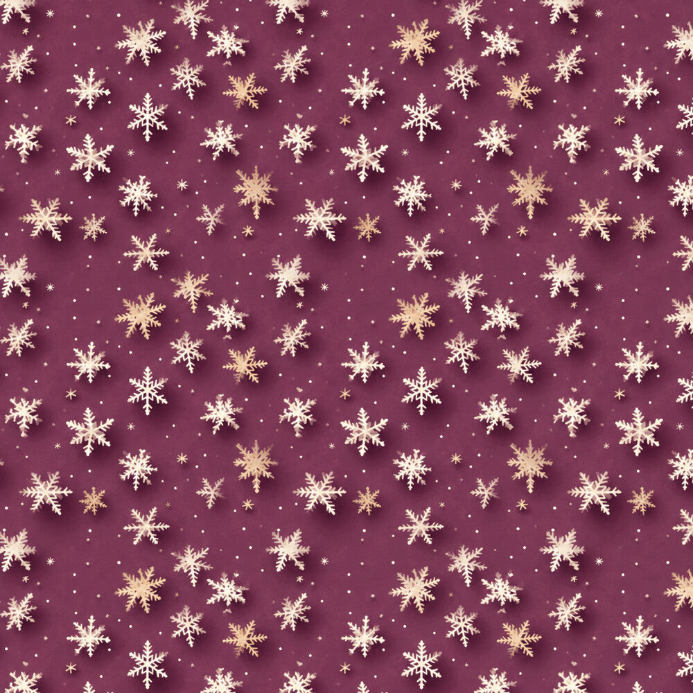 Vintage Plum Christmas Fat Quarter Bundle