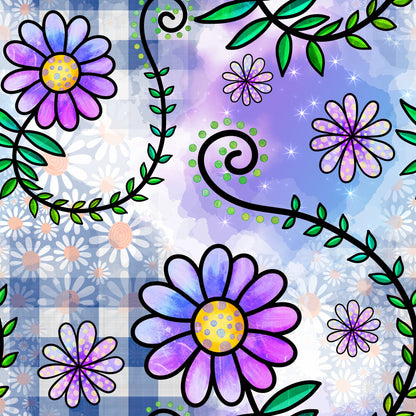 Watercolor Floral Collage Fat Quarter Bundle