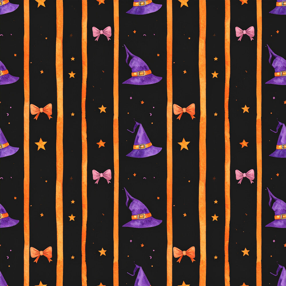 Vintage Midnight Halloween Fat Quarter Bundle