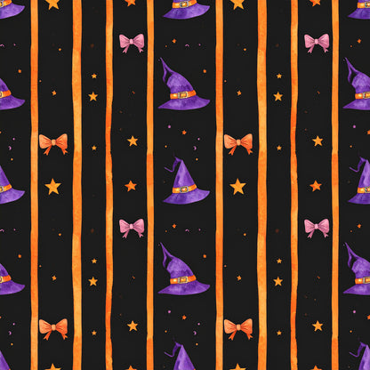 Vintage Midnight Halloween Fat Quarter Bundle