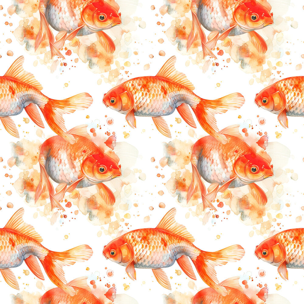 Watercolor Fish Fat Quarter Bundle