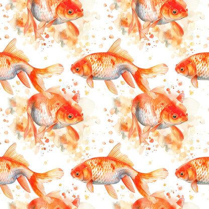 Watercolor Fish Fat Quarter Bundle