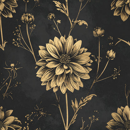 Vintage Black Spider Fat Quarter Bundle