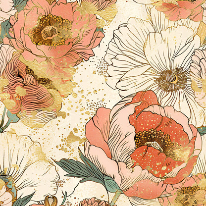 Japanese Blossoms Fat Quarter Bundle