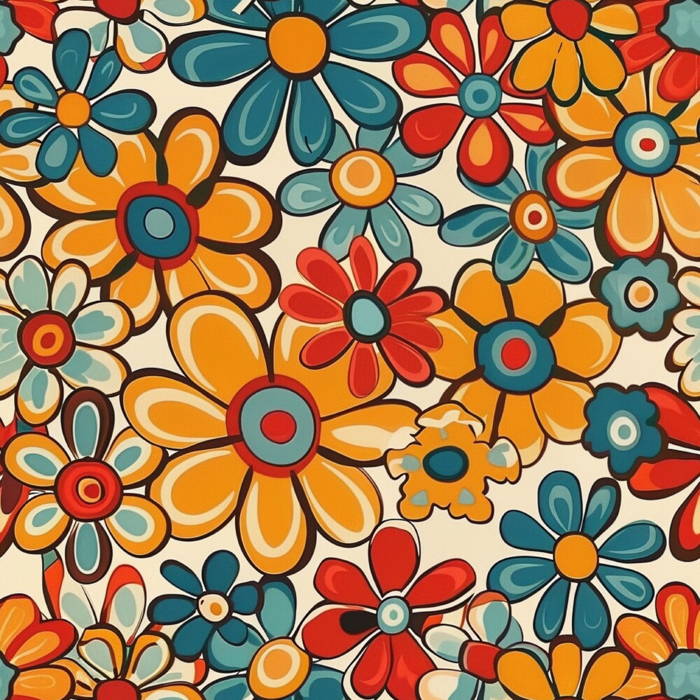 Groovy Spring Florals Fat Quarter Bundle