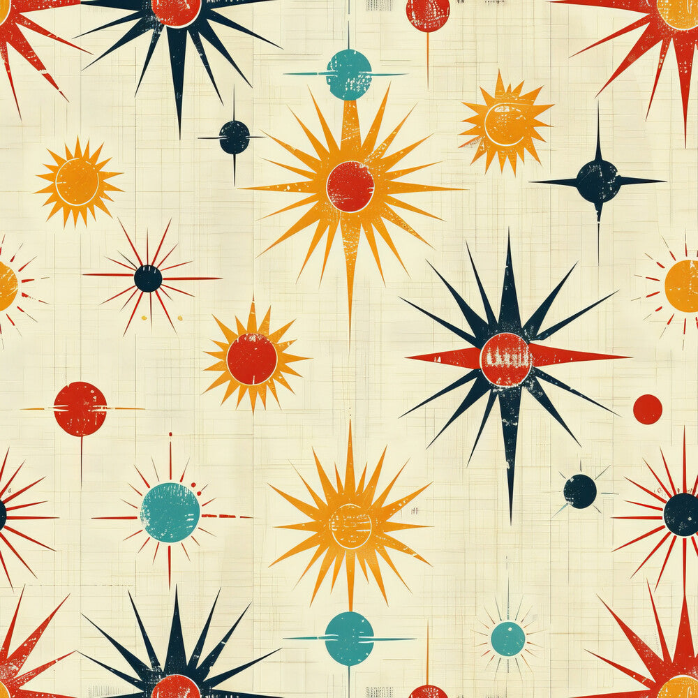 Retro Starburst Fat Quarter Bundle