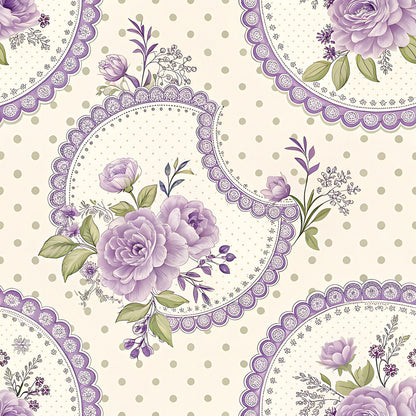 Lavender Cottage Floral Fat Quarter Bundle