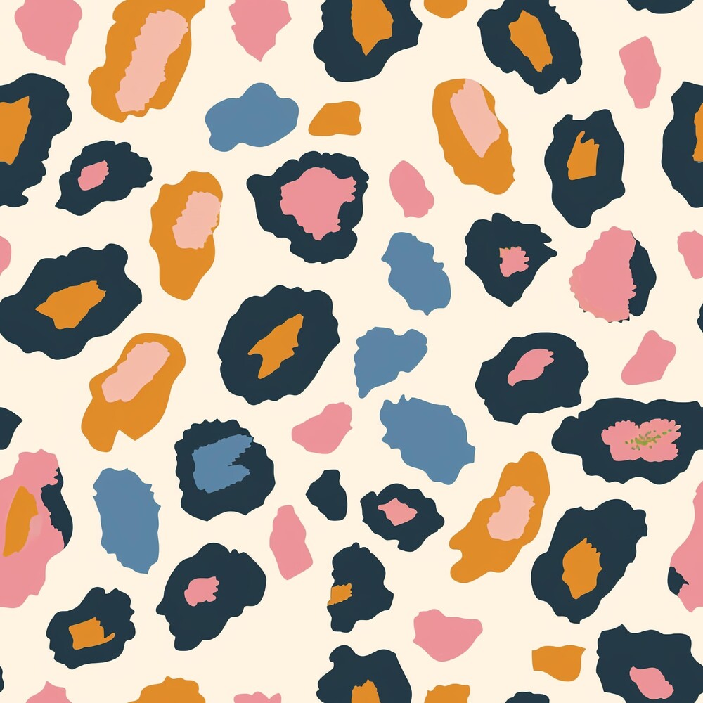 Pastel Leopard Skins Fat Quarter Bundle