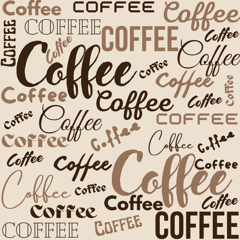 Handdrawn Coffee Brown Fat Quarter Bundle