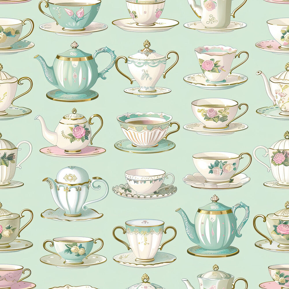 Whimsical Tea Party Fat Quarter Bundle