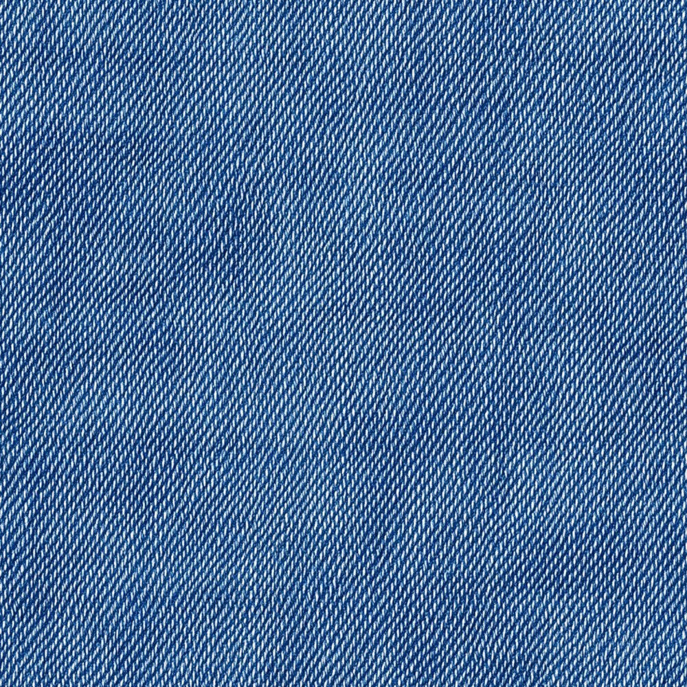 Blue Jean Denim Fabric Texture Fat Quarter Bundle