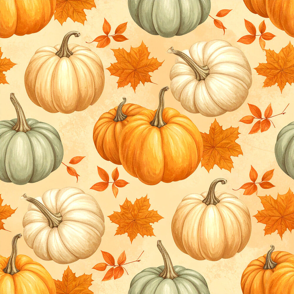 Golden Autumn Leaves Fat Quarter Bundle