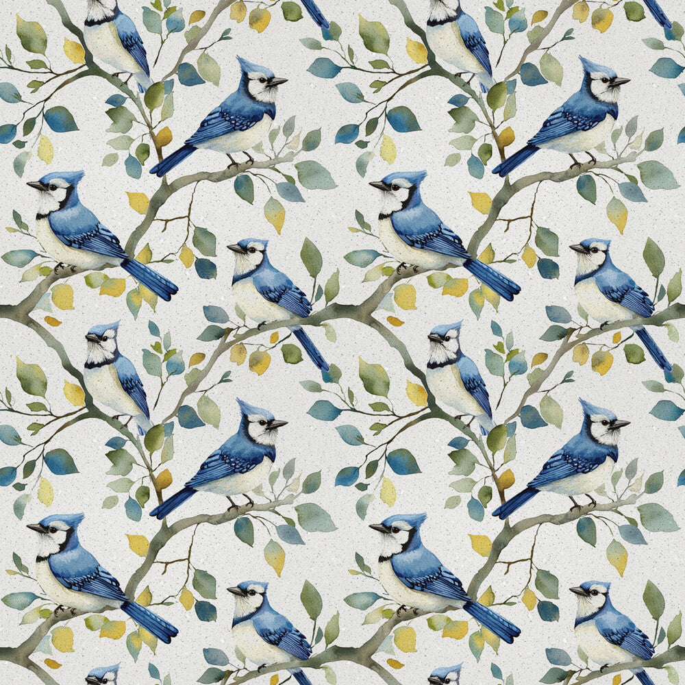Blue Jay Florals Fat Quarter Bundle