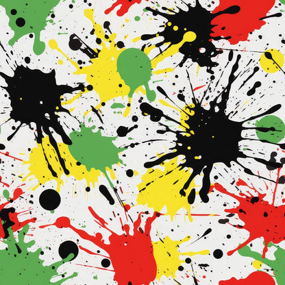 Juneteenth Paint Splatter Fat Quarter Bundle